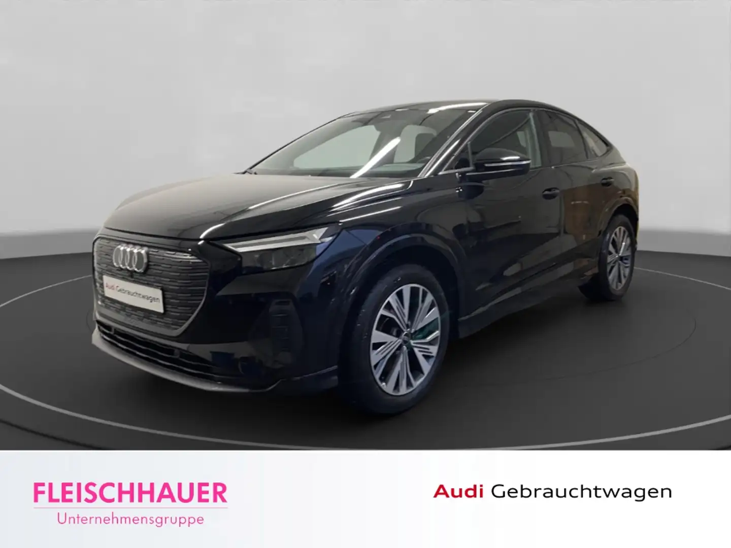 Audi Q4 e-tron e-tron Sportback 35 ACC SHZ Navi Optik-Paket schwa Schwarz - 1
