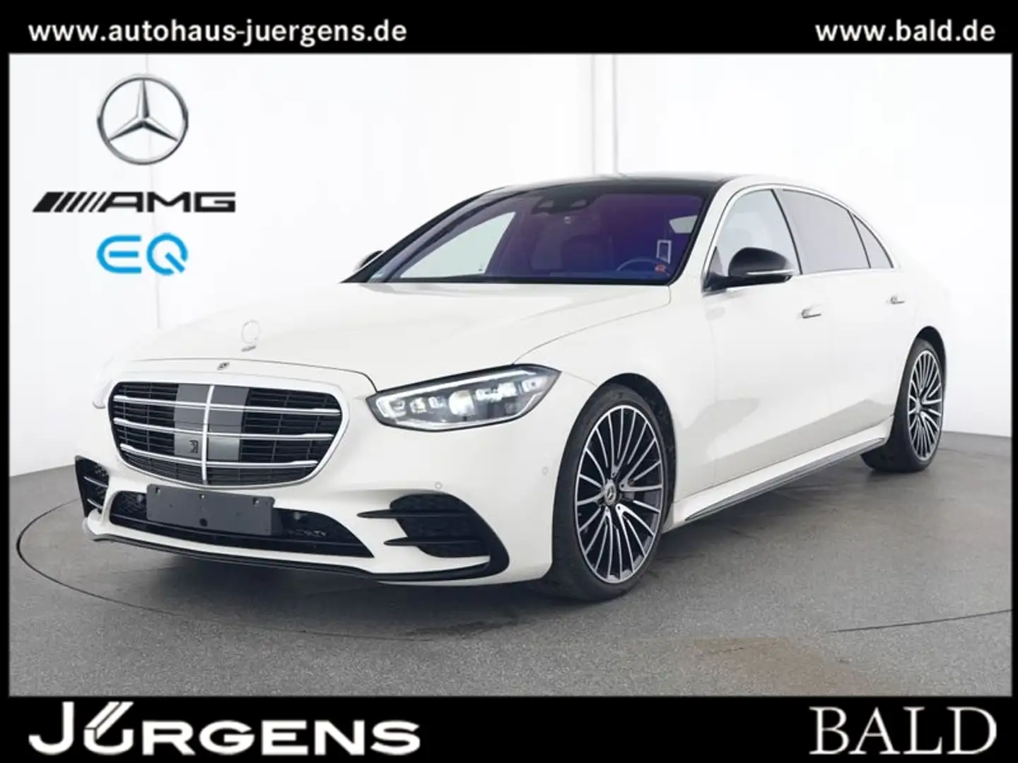 Mercedes-Benz S 580 4M L AMG-Sport/First-Class/Pano/Stdhz/21' Weiß - 2