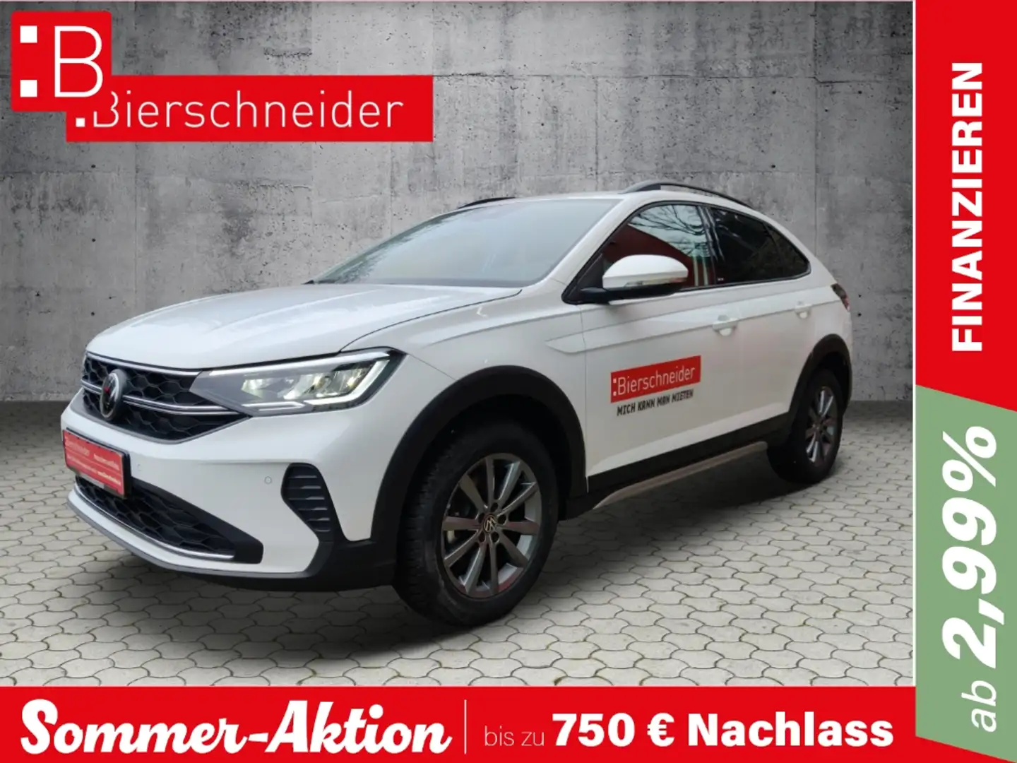 Volkswagen Taigo 1.0 TSI DSG Move NAVI LED ACC PDC SHZ Bianco - 1