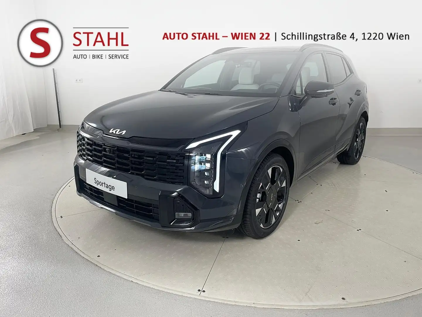Kia Sportage 1,6 TGDI AWD GT-Line DCT | Stahl Wien 22 Grau - 1