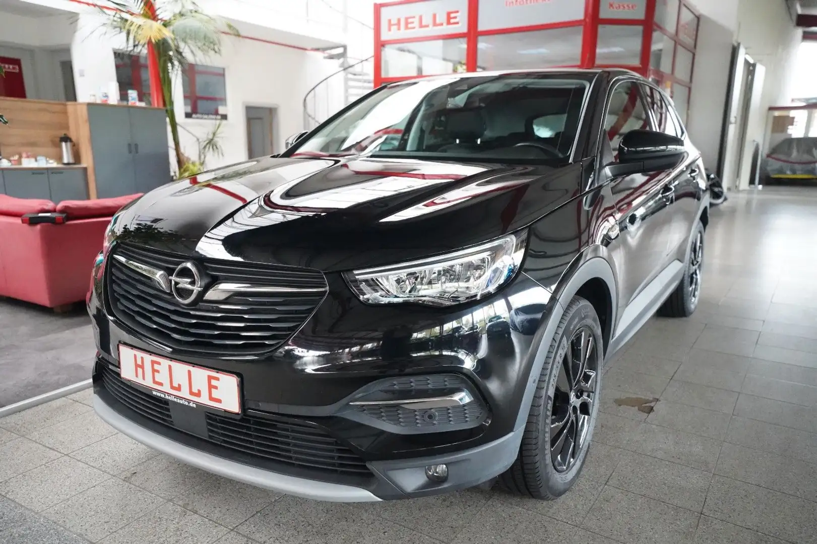 Opel Grandland X 1.2 DI GS Line*AHK+SHZ Noir - 1