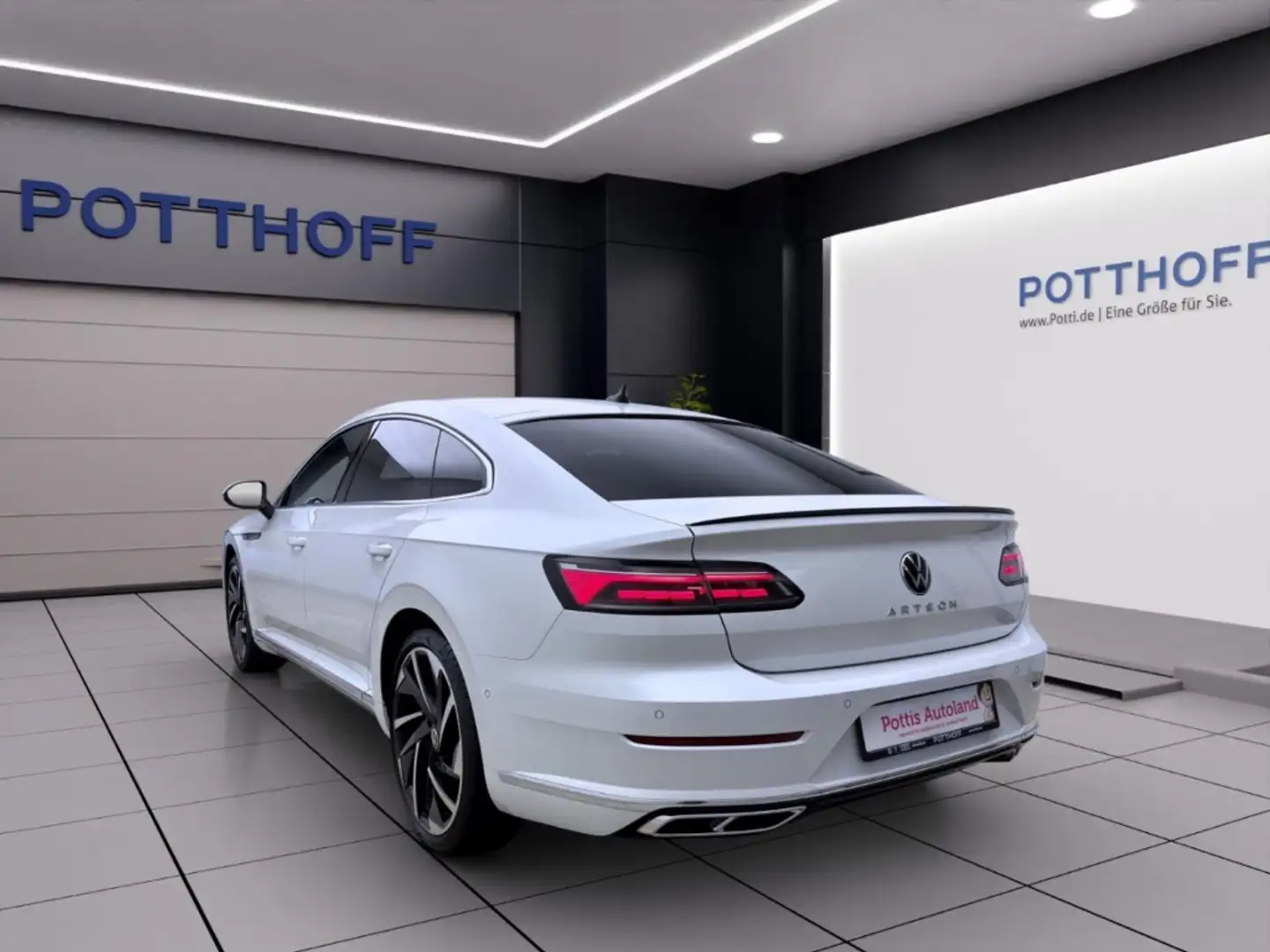 Volkswagen Arteon 2.0 TSI DSG R-LINE STANDHZG NAVI KAMERA Weiß - 2