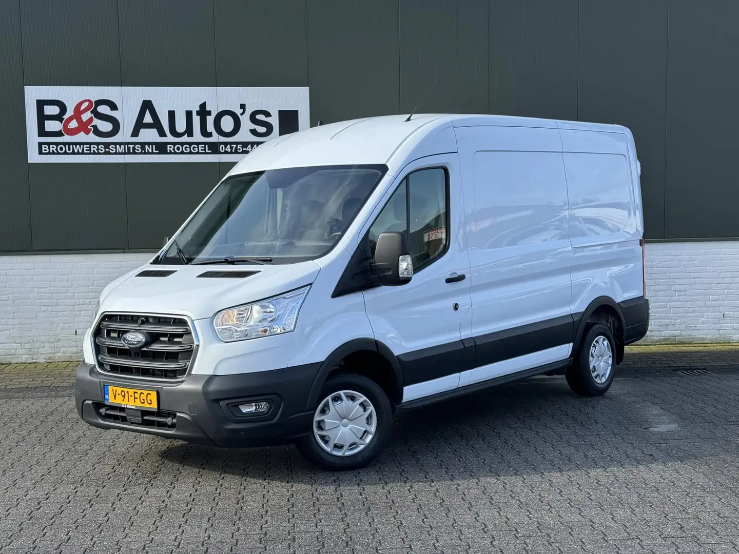Ford Transit 290 2.0 TDCI L2H2 Trend Airco Cruise Pdc 3 Zitplaa Wit - 1