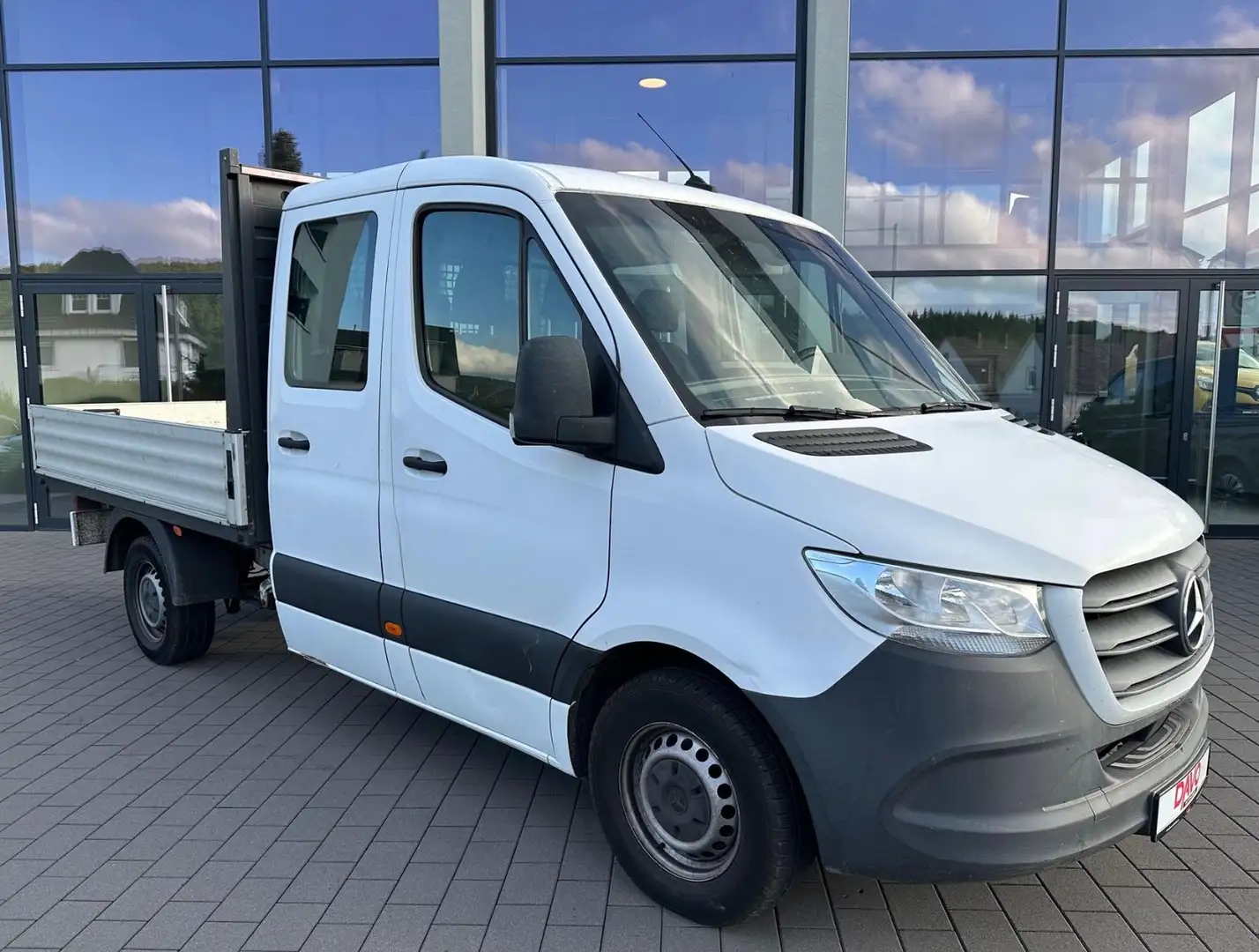 Mercedes-Benz Sprinter III Pritsche L2 DoKa RWD 316 CDI 7-Sitz Weiß - 2
