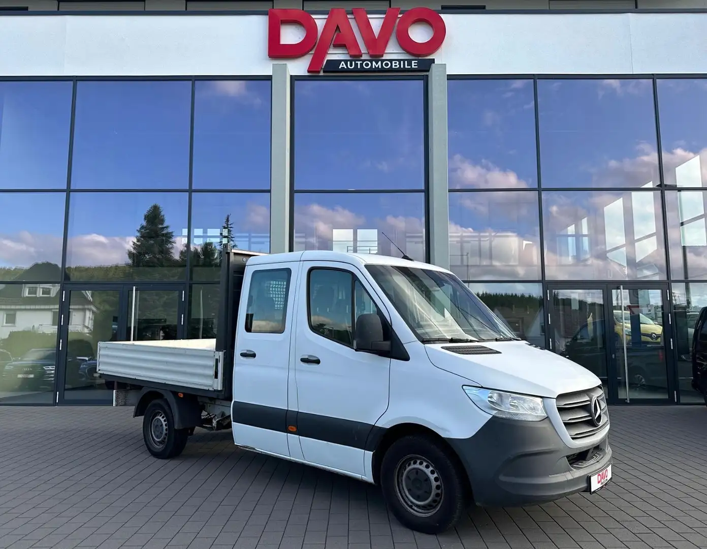 Mercedes-Benz Sprinter III Pritsche L2 DoKa RWD 316 CDI 7-Sitz Weiß - 1