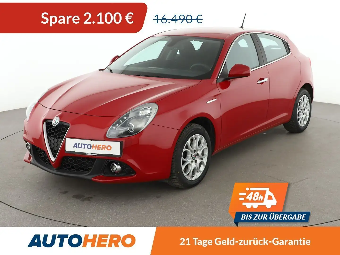 Alfa Romeo Giulietta 1.4 Turbo Super Aut*NAVI*XENON*PDC*SHZ*KLIMA* Rot - 1