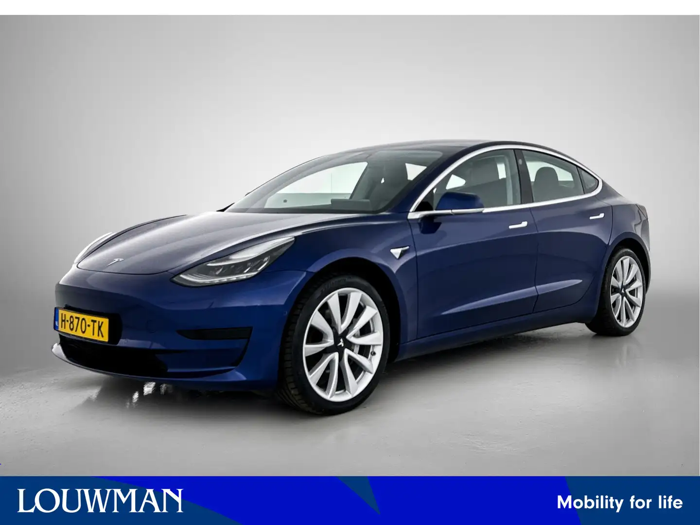 Tesla Model 3 Standard RWD Plus 60 kWh Blauw - 1
