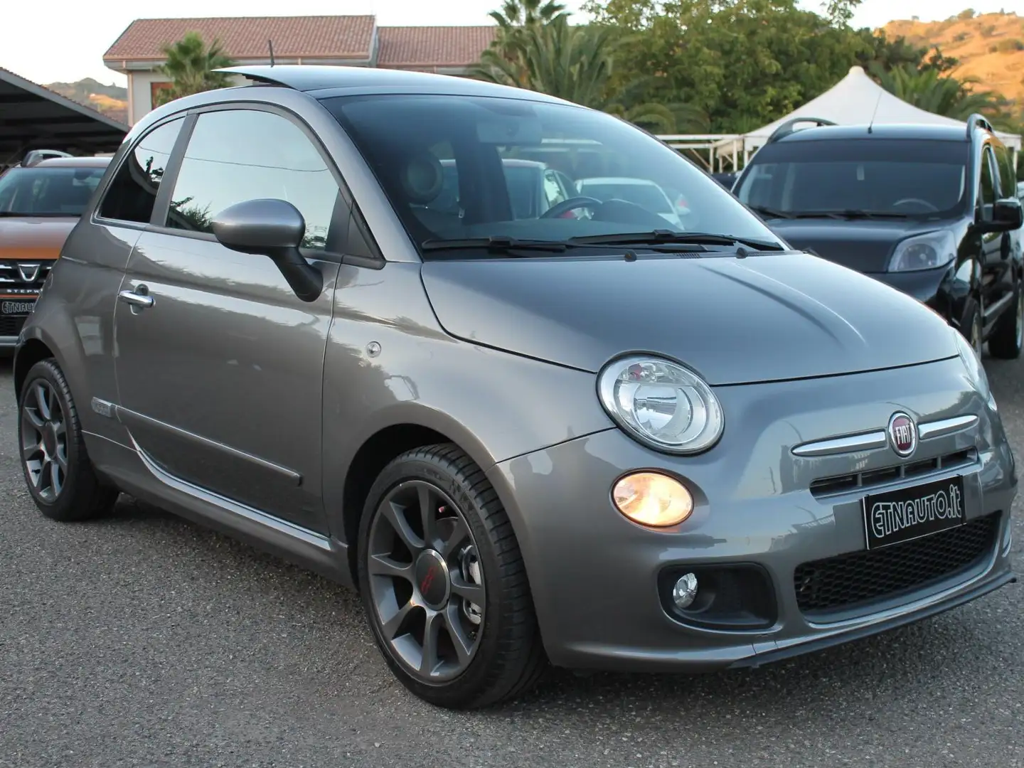 Fiat 500 500 III 1.3 mjt 16v S 95cv TETTO APRIBILE Grigio - 2