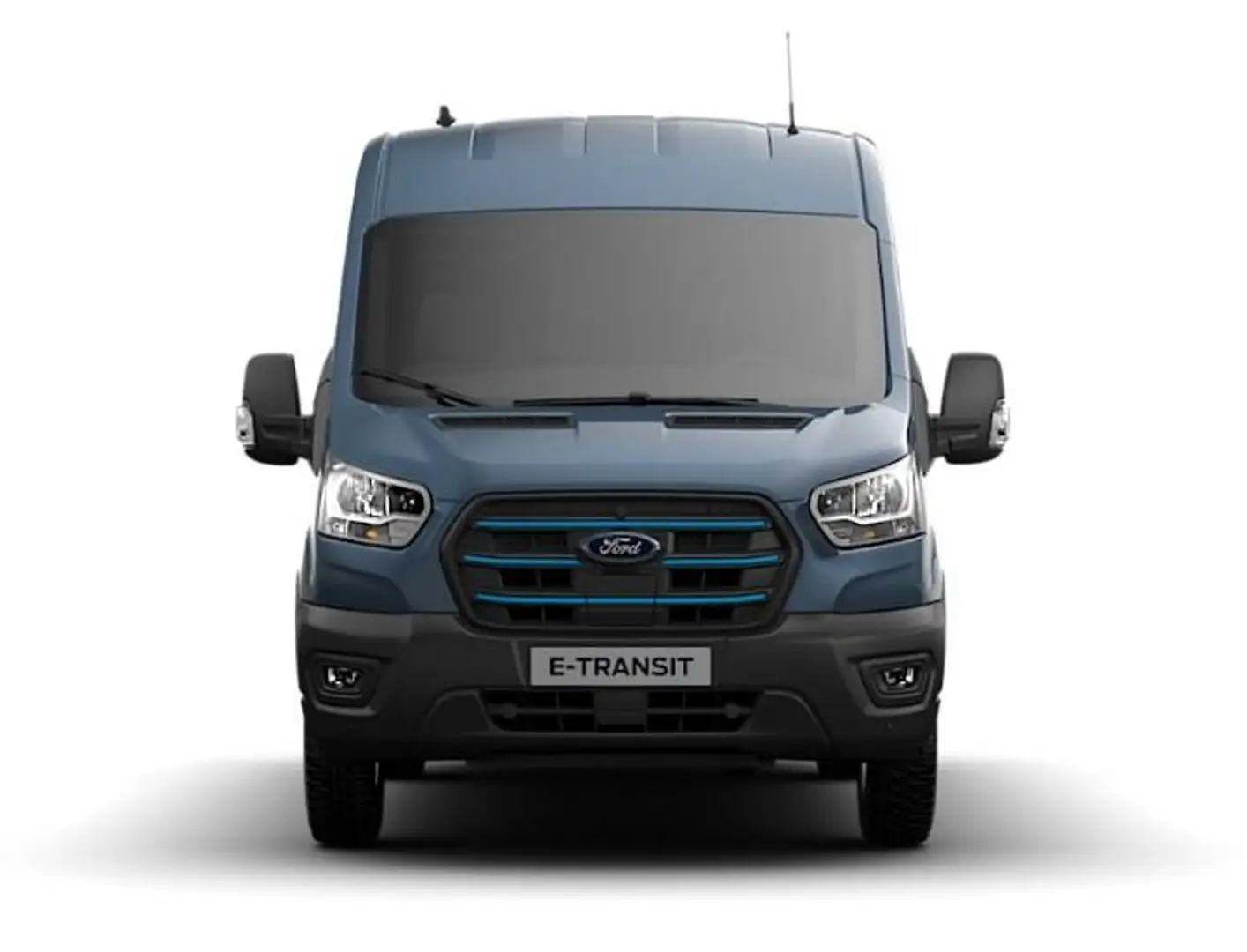 Ford E-Transit 350 L2H2 Trend 68 kWh | Te bestellen v.a. € 53.725 Blue - 2