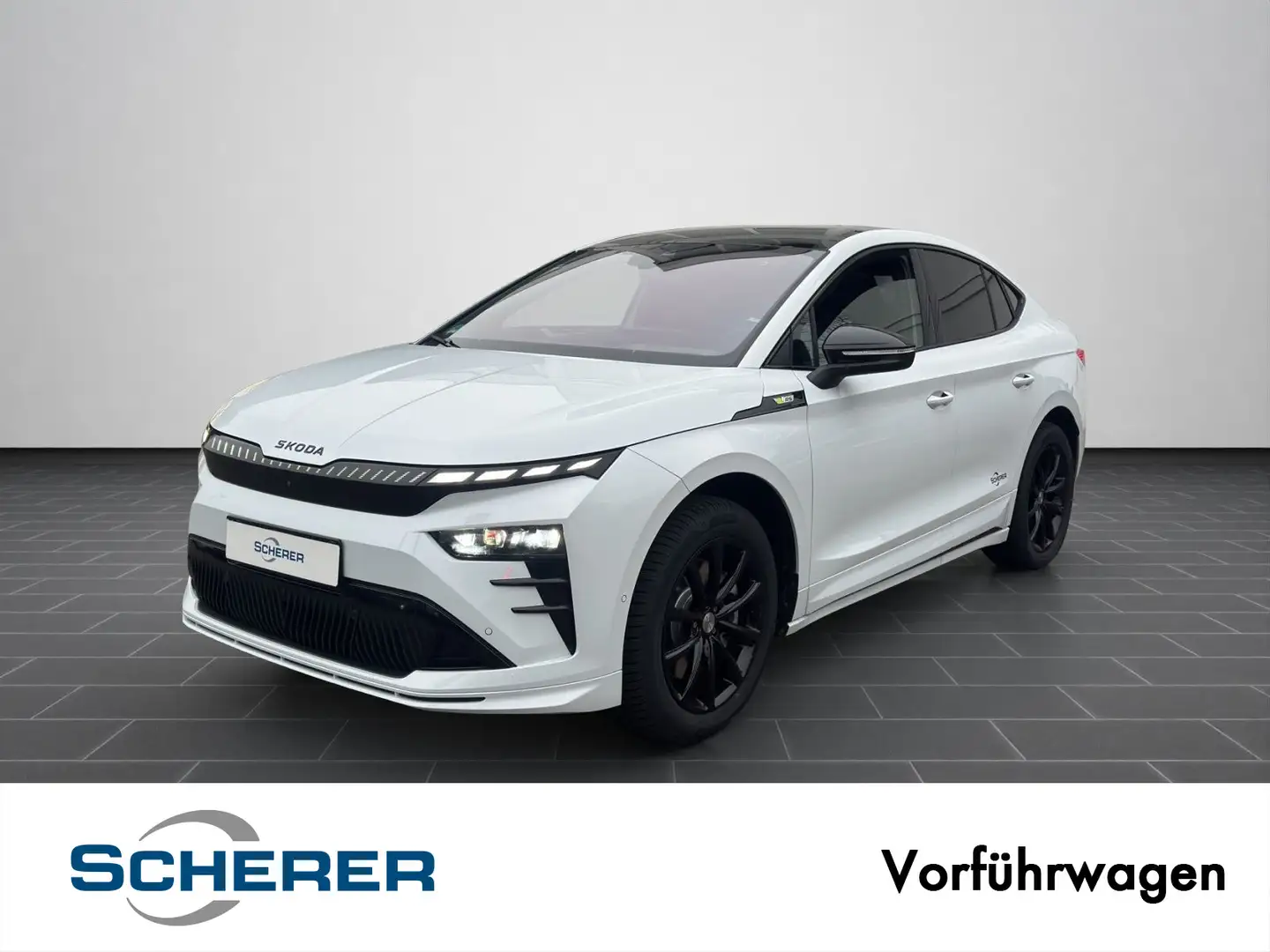 Skoda Enyaq Coupe RS 84 kWh Batterie Elektromotor 250 Weiß - 1