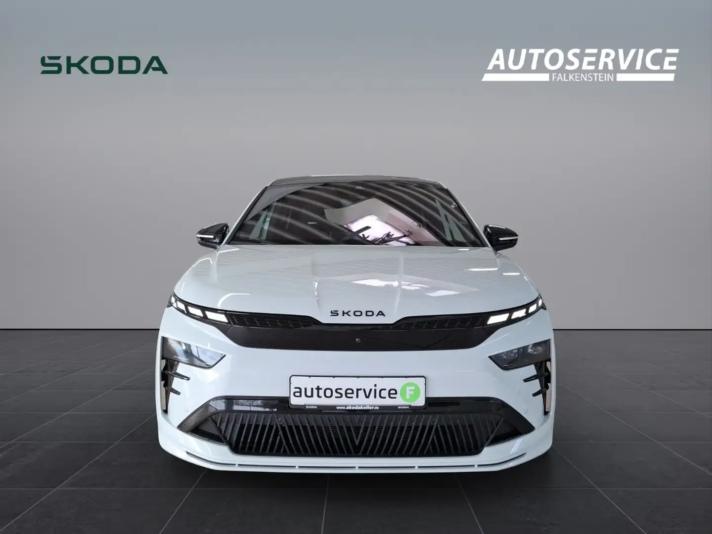 Skoda Enyaq Coupé RS Weiß - 2