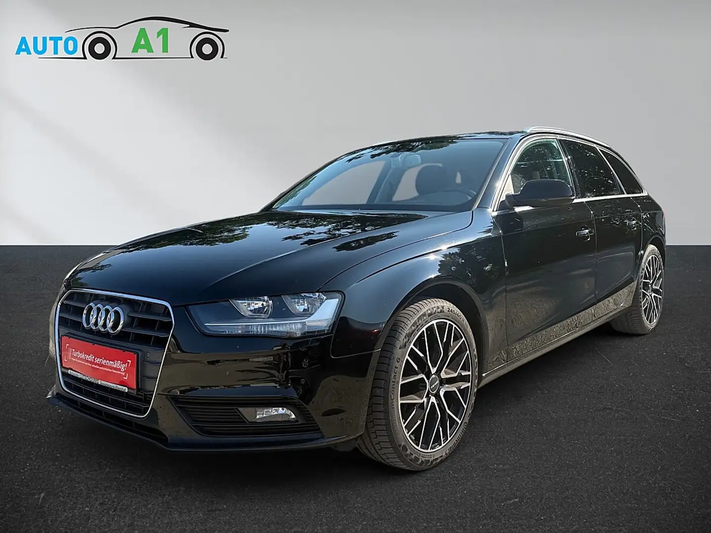Audi A4 Schwarz - 1