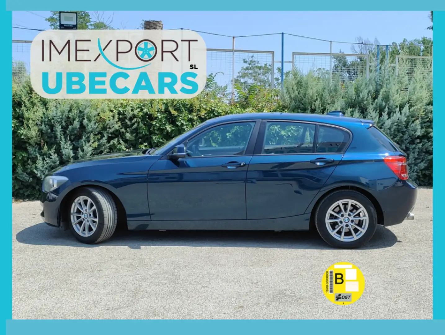 BMW 116 116d Efficient Dynamics Edition Azul - 1