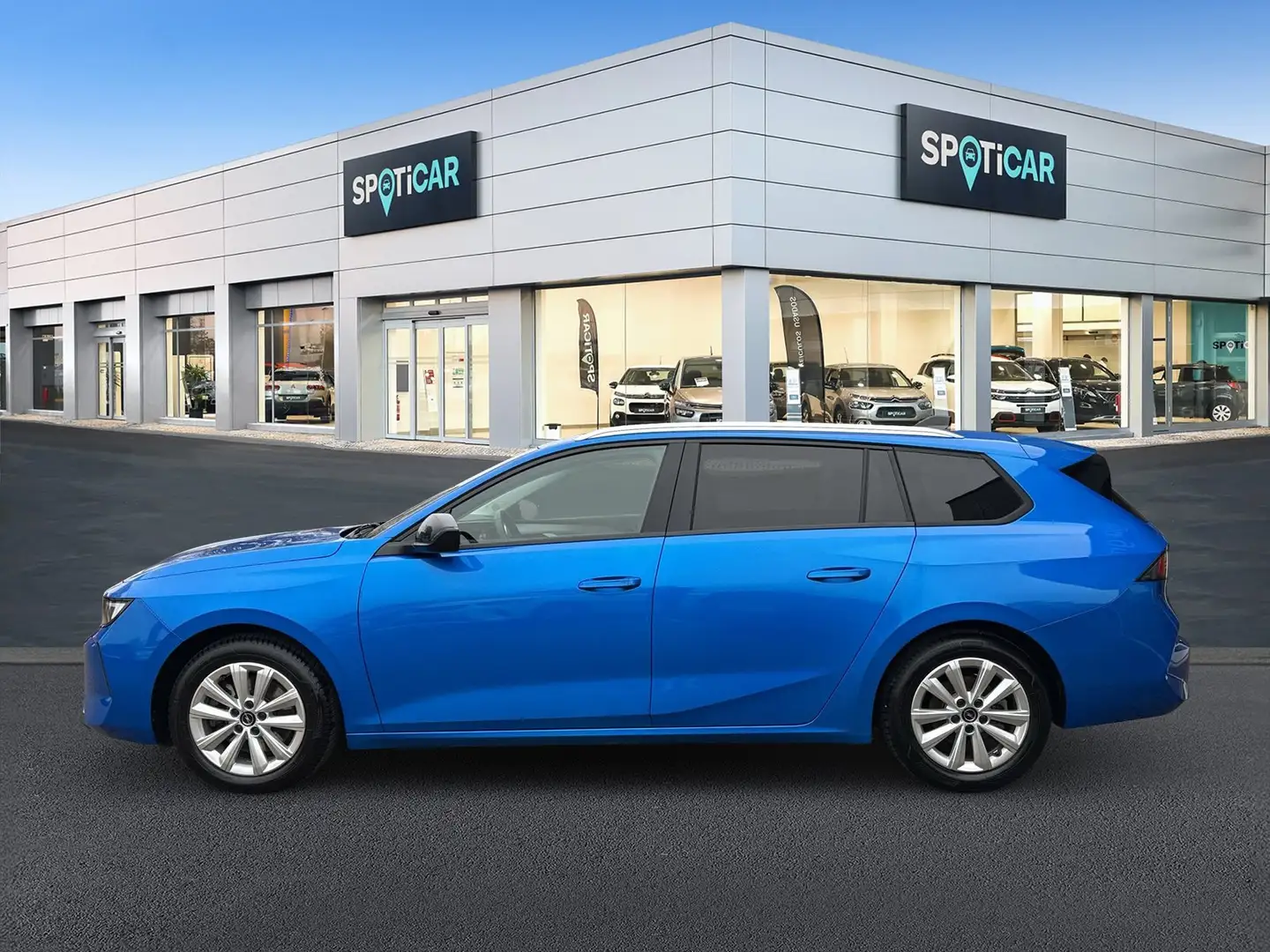 Opel Astra Sports Tourer Elegance Blau - 2