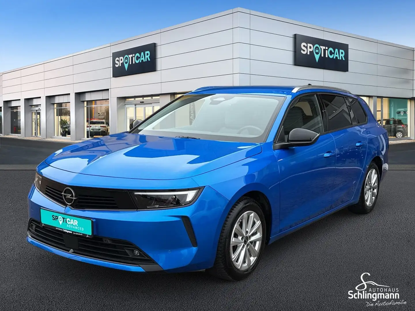 Opel Astra Sports Tourer Elegance Blau - 1