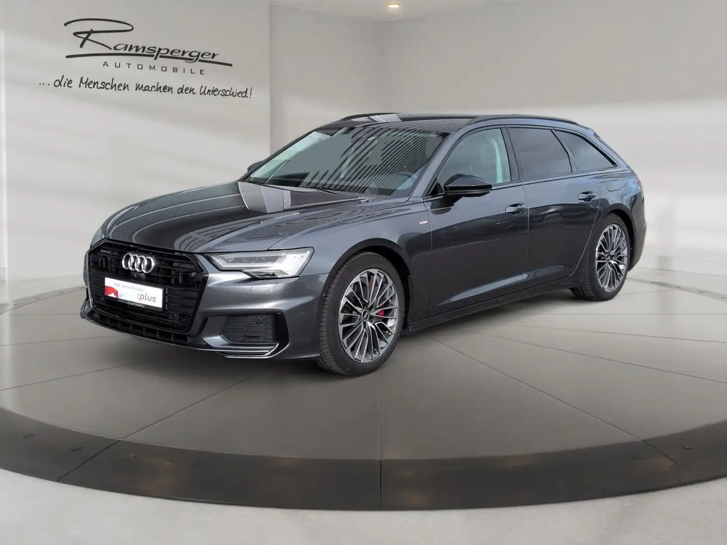 Audi A6 sport 55 TFSI e qu. Matrix ACC 360° AHK Gris - 2