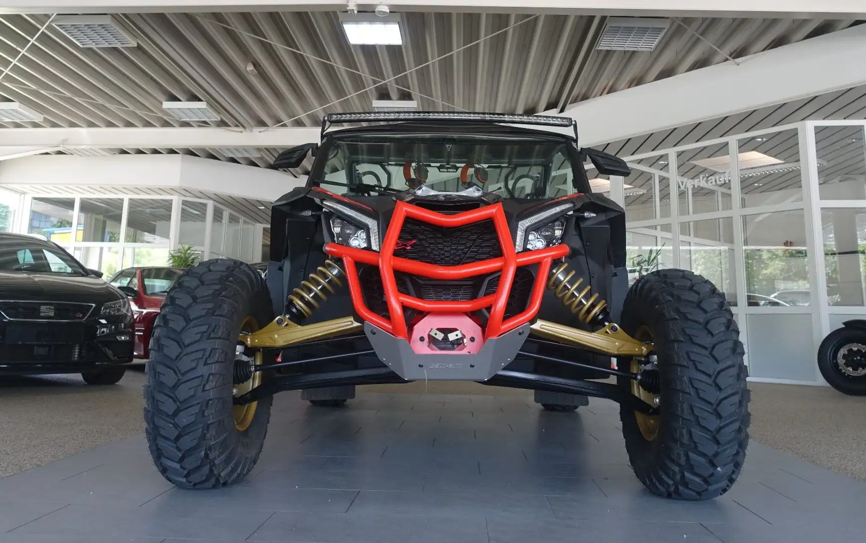 Can-Am Maverick X3 XRS; RaceParts, wenig km! - 2
