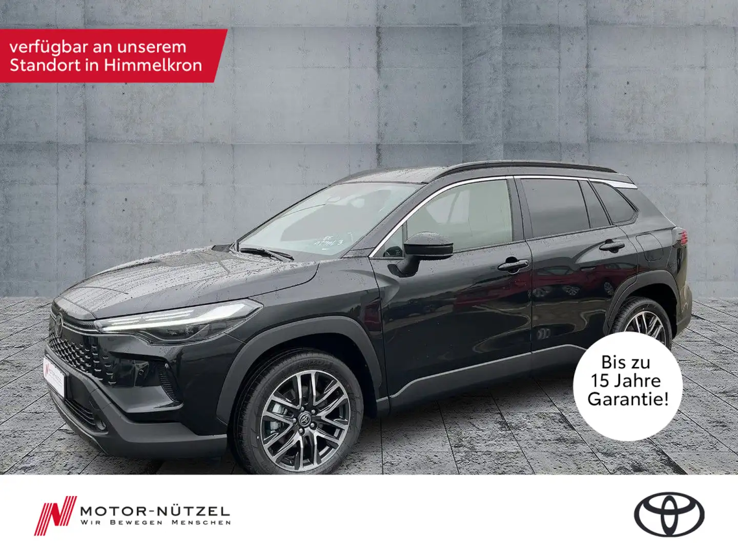 Toyota Corolla Cross 2,0 l Hybrid, SUV, Teamplayer Schwarz - 1