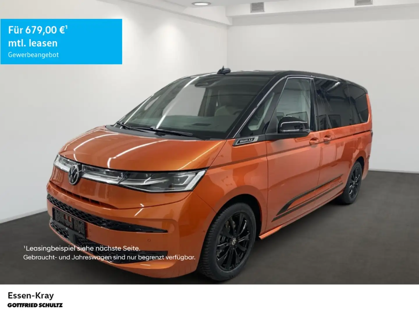 Volkswagen T7 Multivan 2.0 TDI SCR DSG LÜ Edition langHead-up-Display AHK Orange - 1