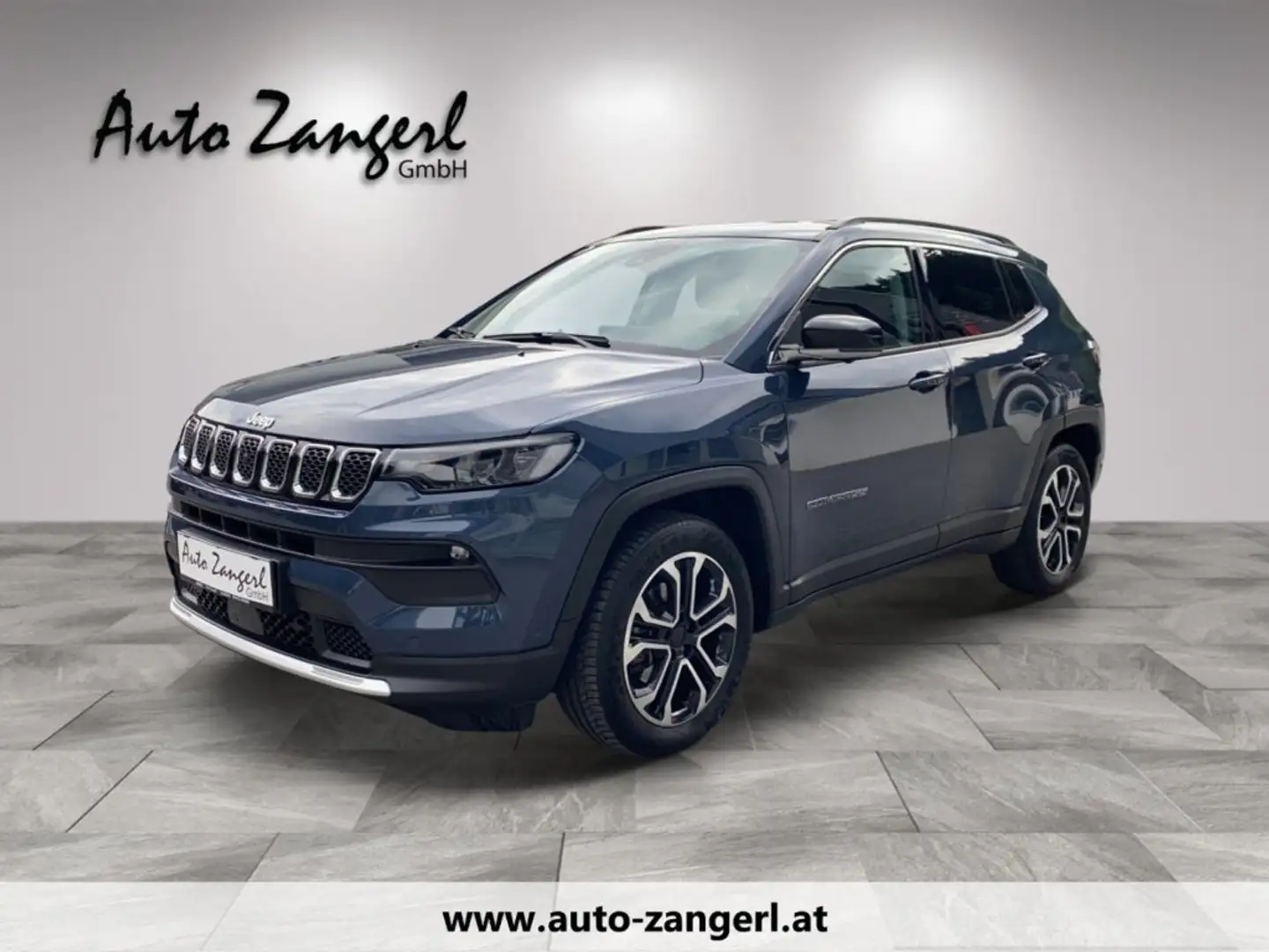 Jeep Compass 1.3 Multiair Limited Blue - 1