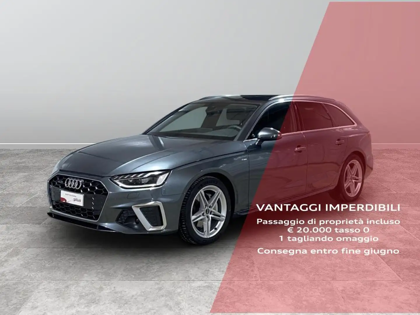Audi A4 Avant 40 2.0 tdi mhev S line edition quattro Grigio - 1