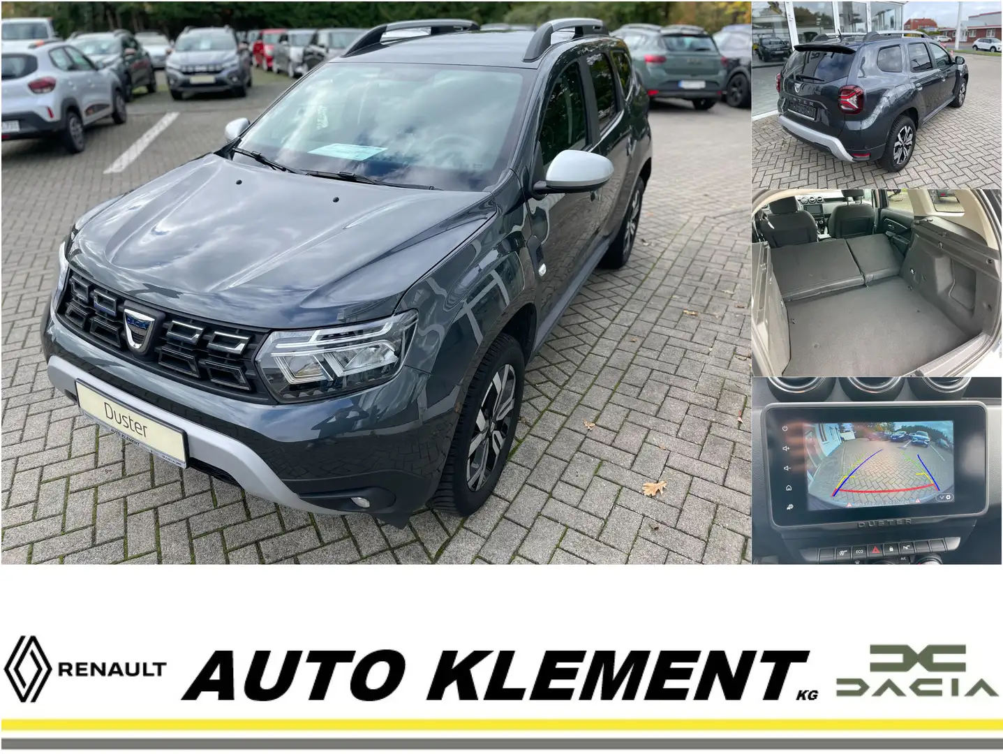 Dacia Duster Prestige TCe 130 1.Hand, Kamera, Klimaautom., Sitz Grau - 1