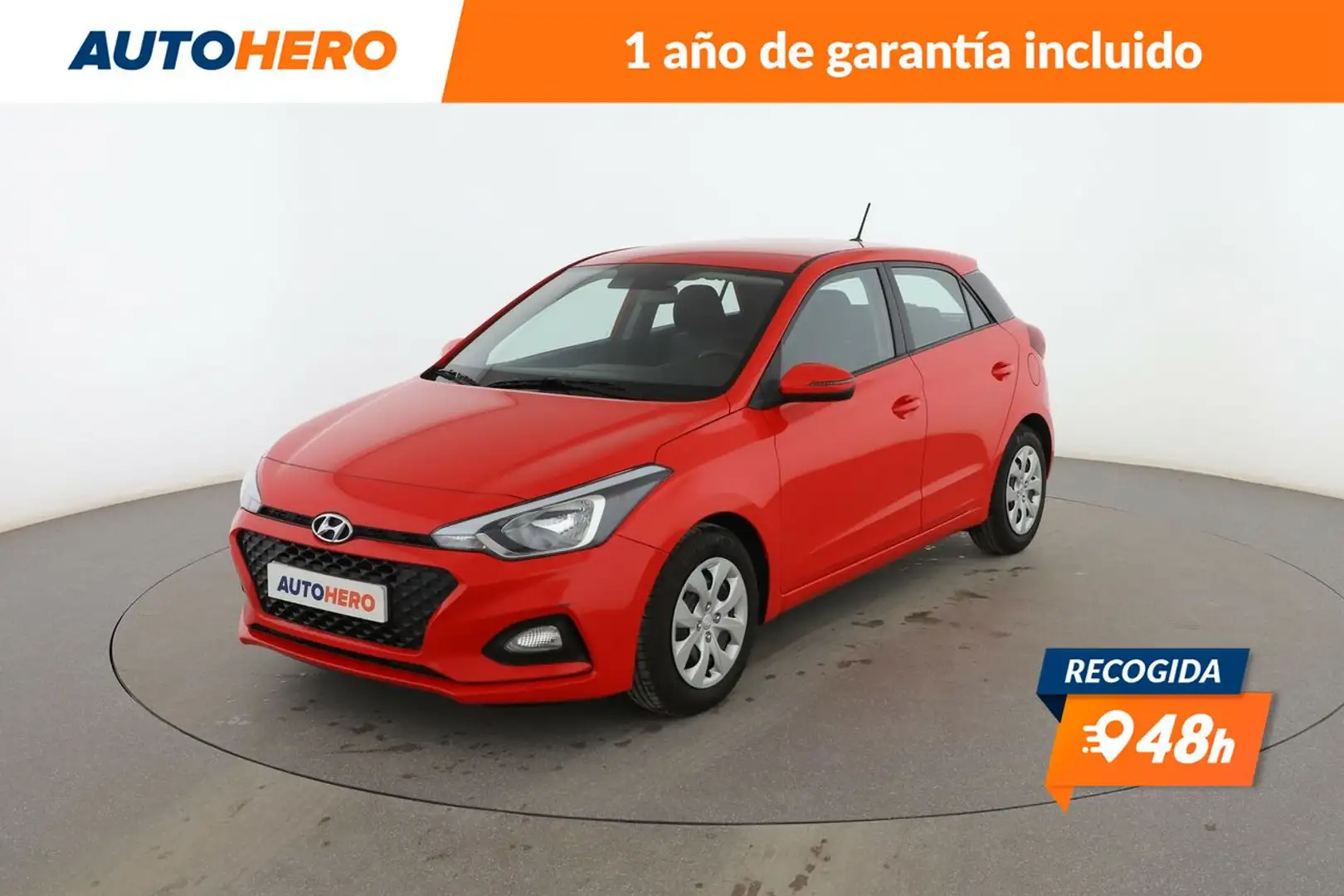 Hyundai i20 1.2 MPI Essence LE Rojo - 1