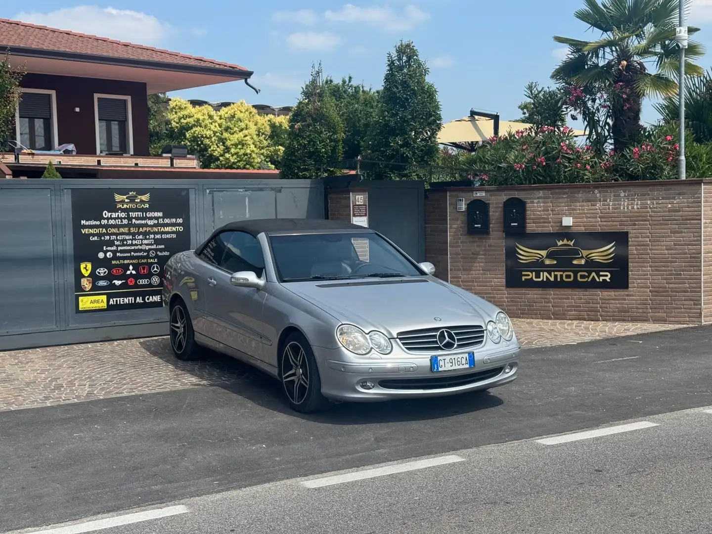 Mercedes-Benz CLK 200 CLK Cabriolet - A209 Cabrio kompr Avantgarde Argento - 2