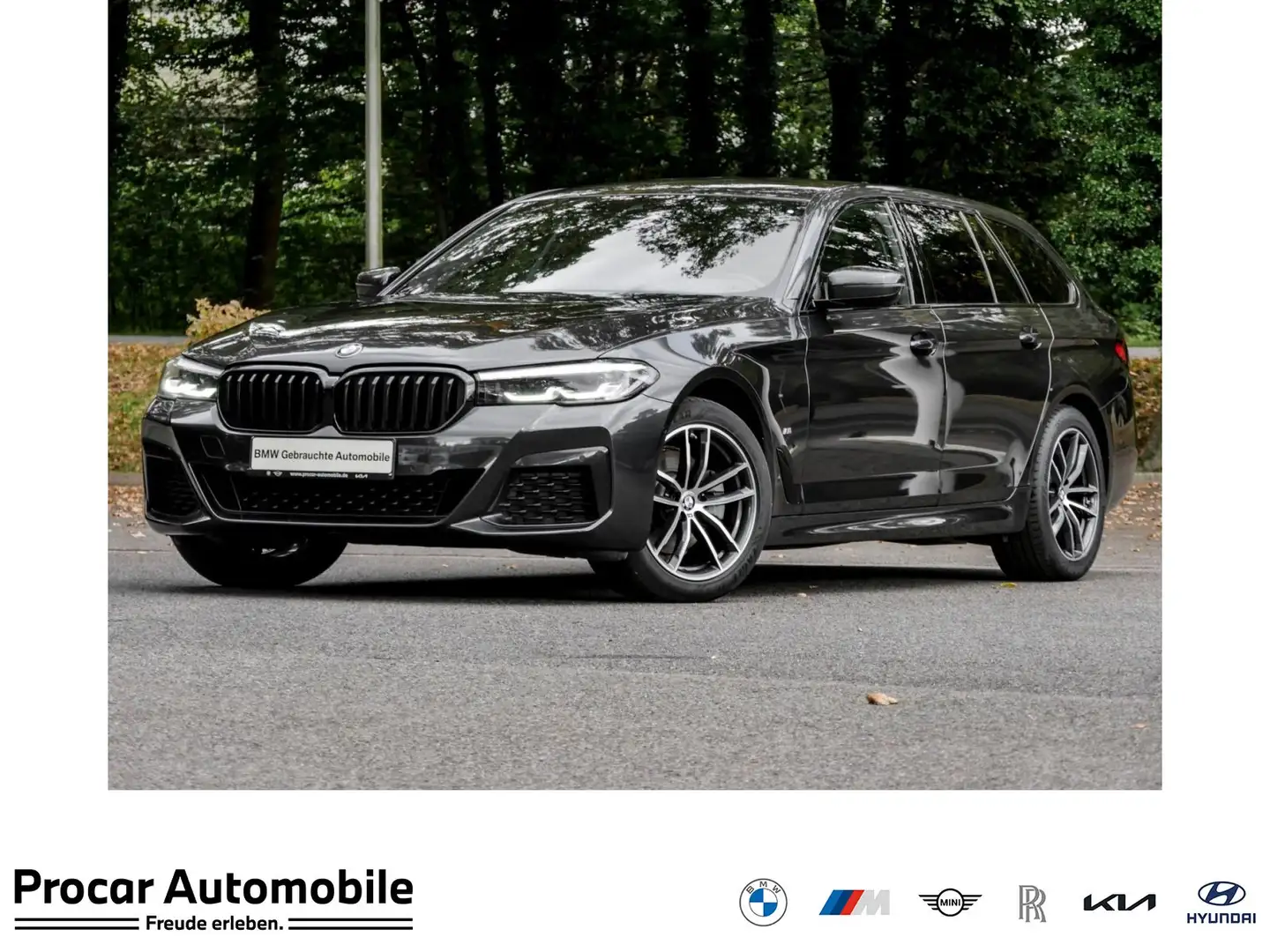 BMW 520 d M SPORT+LC PROF+DRIVING ASS.+ADAP. FAHRWERK+MEMO Gris - 1