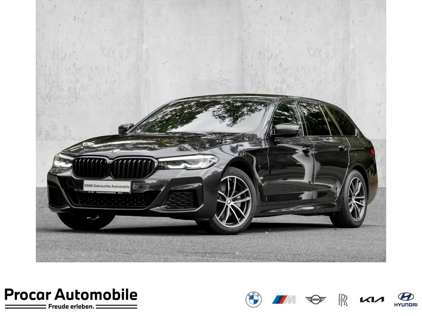BMW 520 d M SPORT+LC PROF+DRIVING ASS.+ADAP. FAHRWERK+MEMO Gris - 1