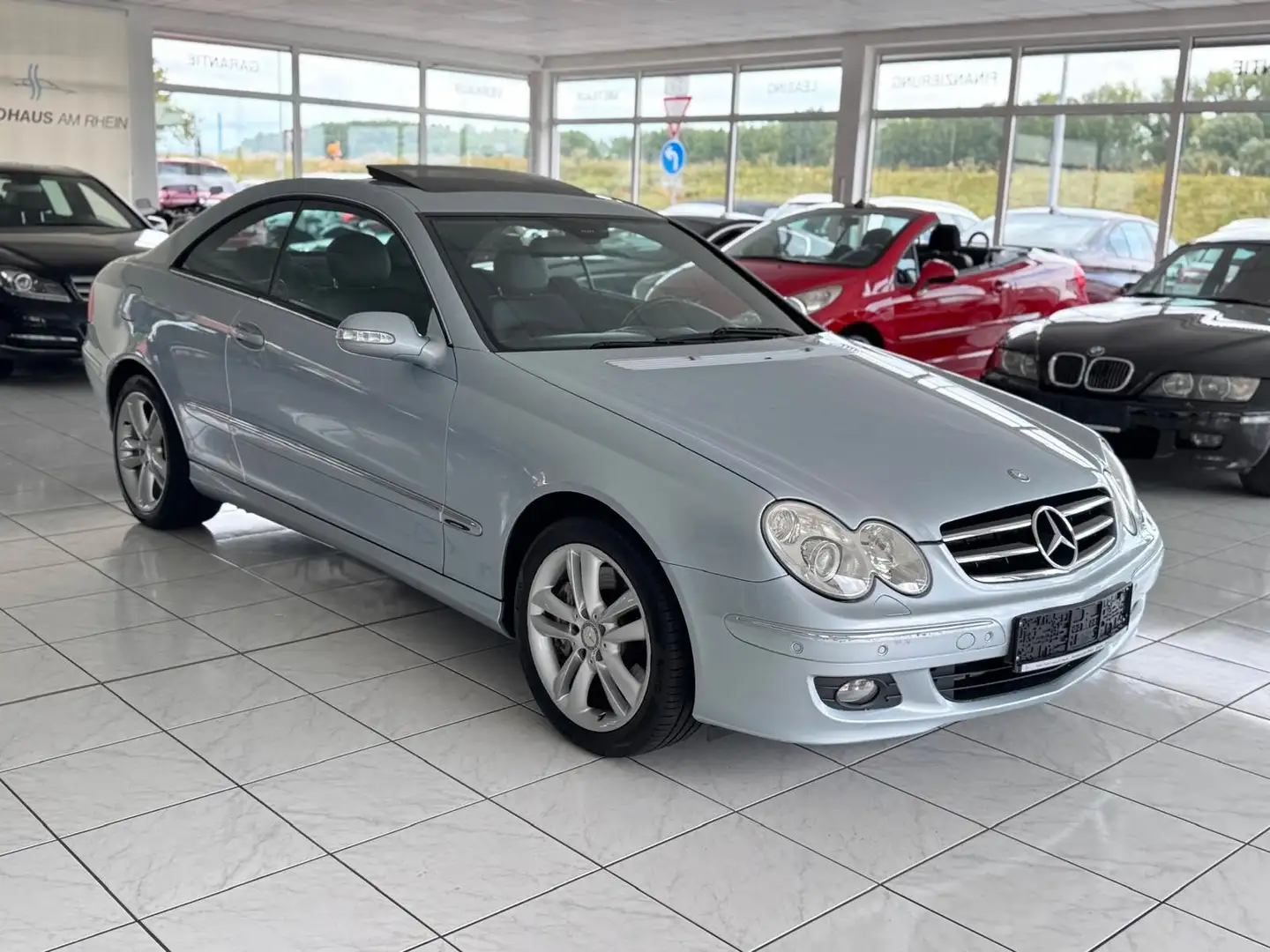 Mercedes-Benz CLK 350 +Schiebedach+Automatik+Klima+Tempomat Серебристый - 1