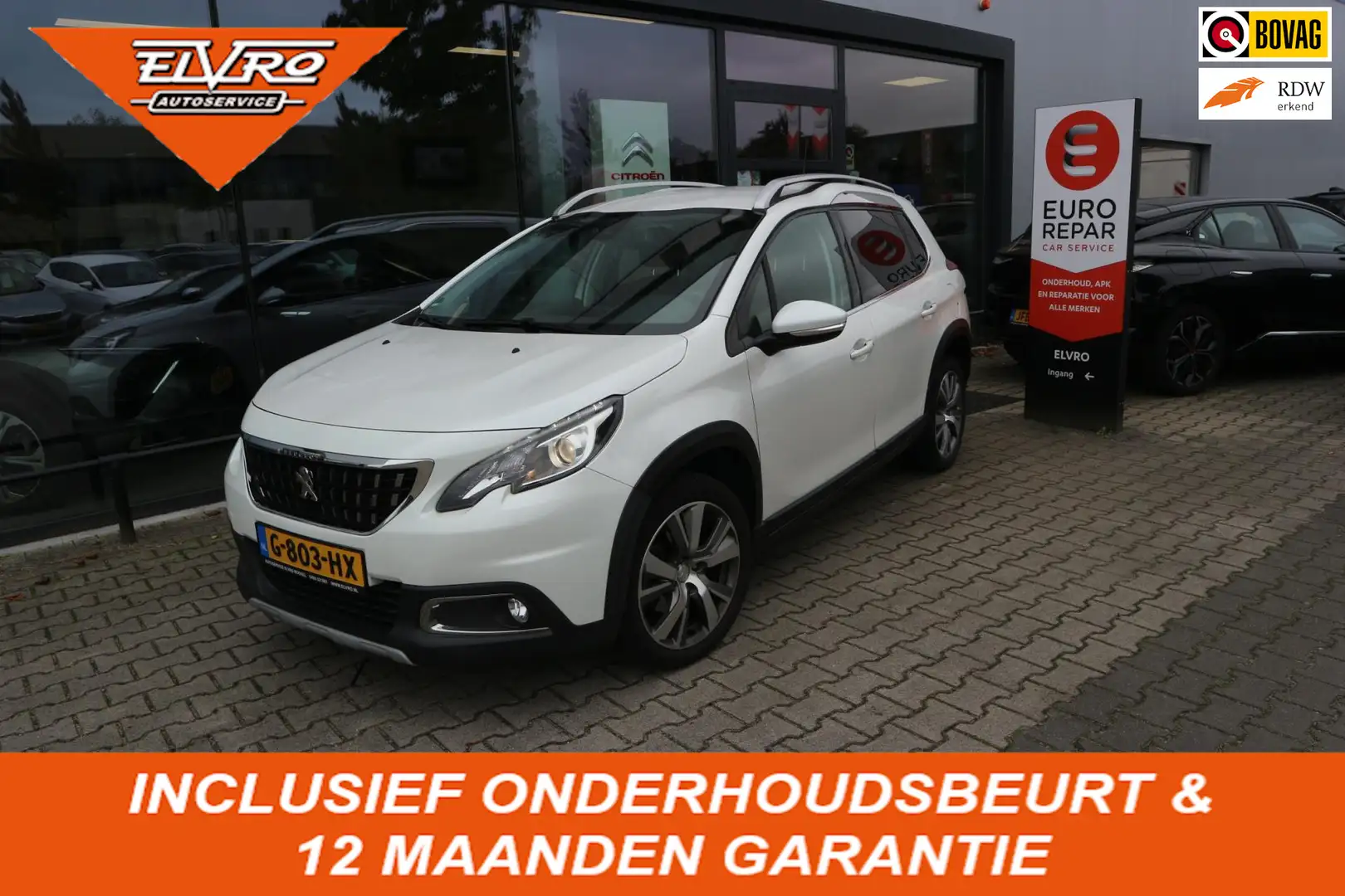 Peugeot 2008 1.2 PureTech Allure AUTOMAAT CLIMA CRUISE CAMERA 1 Blanc - 1