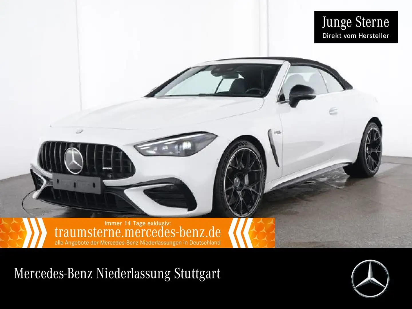 Mercedes-Benz CLE 53 AMG CLE 53 4M NIGHT+360+BURMESTER+KEYLESS+9G Weiß - 1