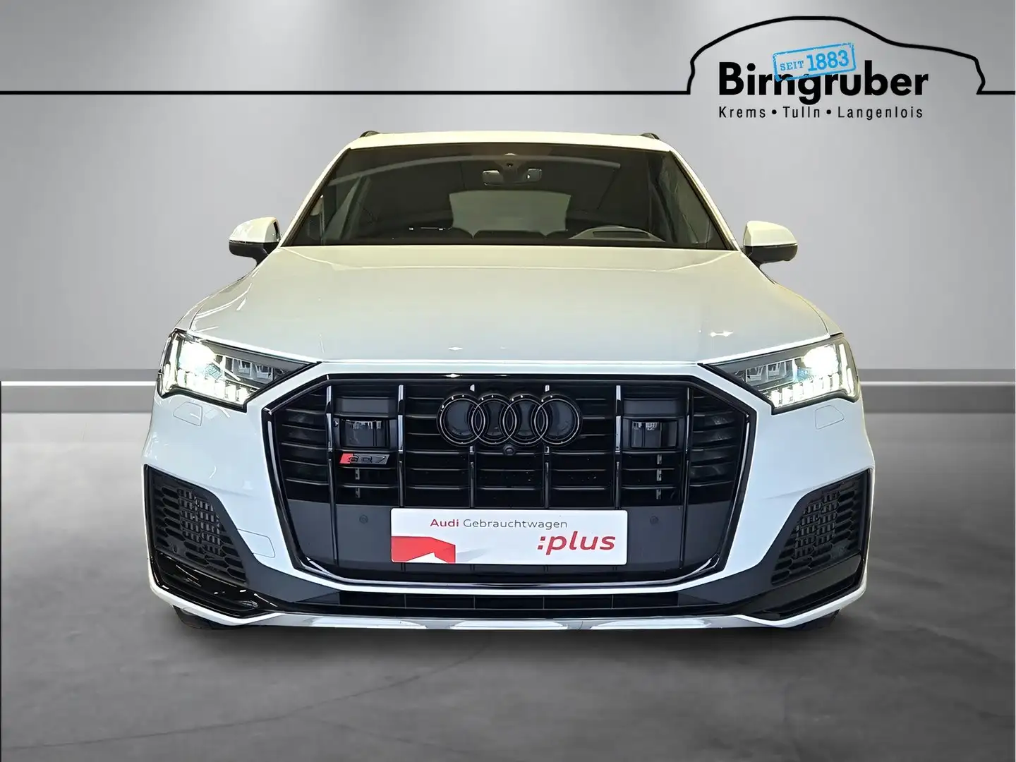 Audi Q7 55 TFSI e quattro S line Weiß - 2