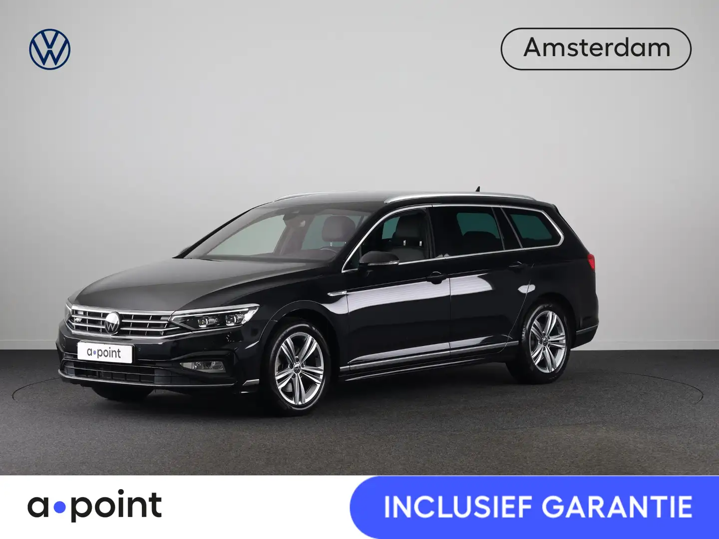 Volkswagen Passat Variant 1.5 TSI R-Line Business 150 PK DSG | Verlengde gar Zwart - 1