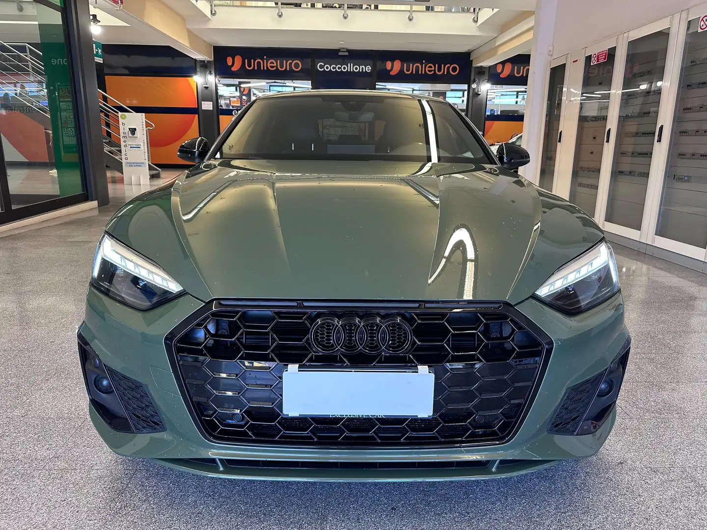 Audi A5 A5 Sportback 40 S line edition 190cv s-tronic Verde - 2