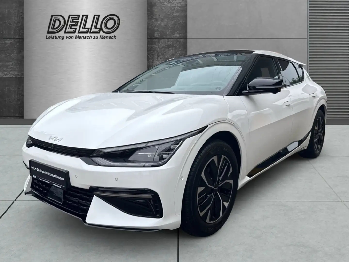 Kia EV6 GT-Line 77,4 kwh StandHZG El. Panodach Navi Digita Blanc - 1