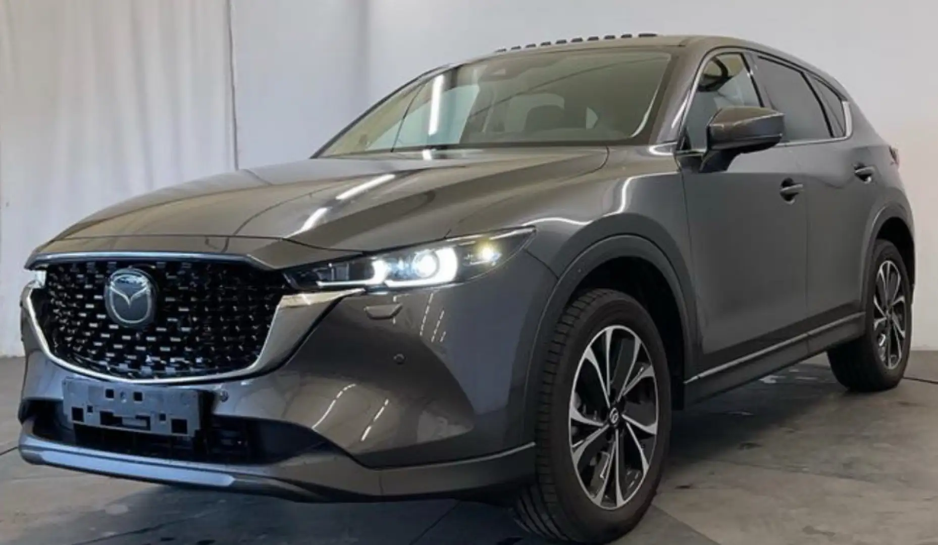 Mazda CX-5 20i  e-SKYACTIV-G 165 Aut. Exclusive-Line Opendak Grijs - 1
