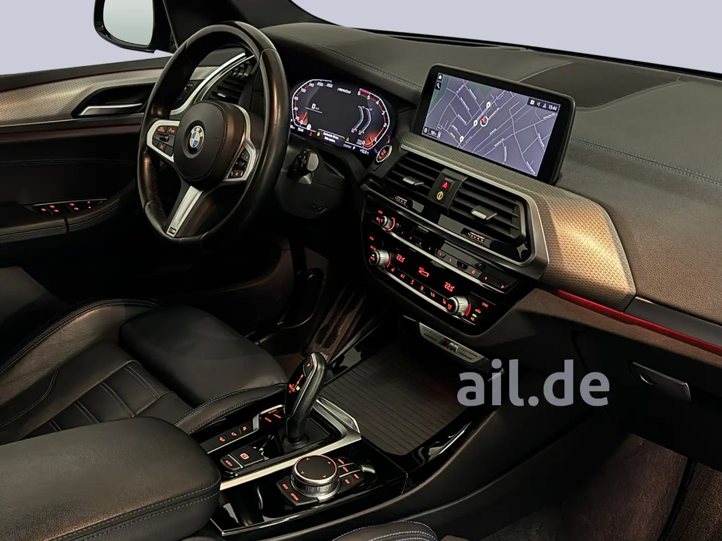 BMW X3 M X3  M40 d Navi FLA HUD LED 360 el.Heck LM AHK Zwart - 2
