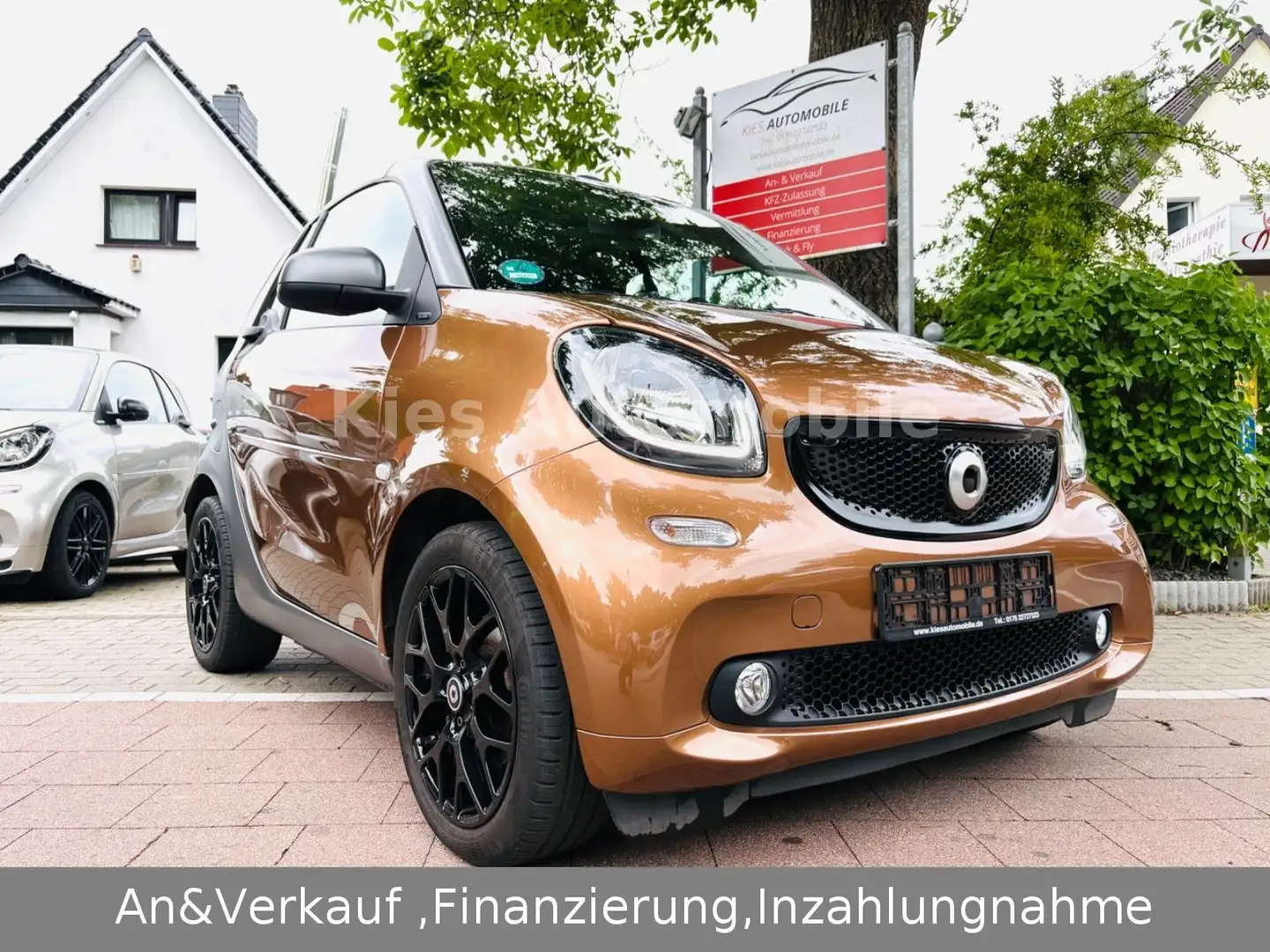 smart forTwo Cabrio Prime Sport 90Ps AUTOM/LEDER/NAVI Grau - 1