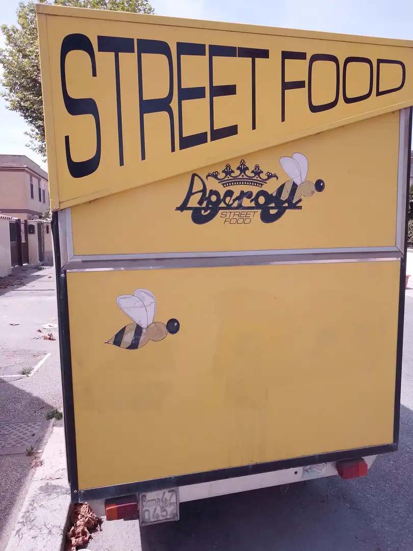 Piaggio Ape Ape street food Jaune - 1