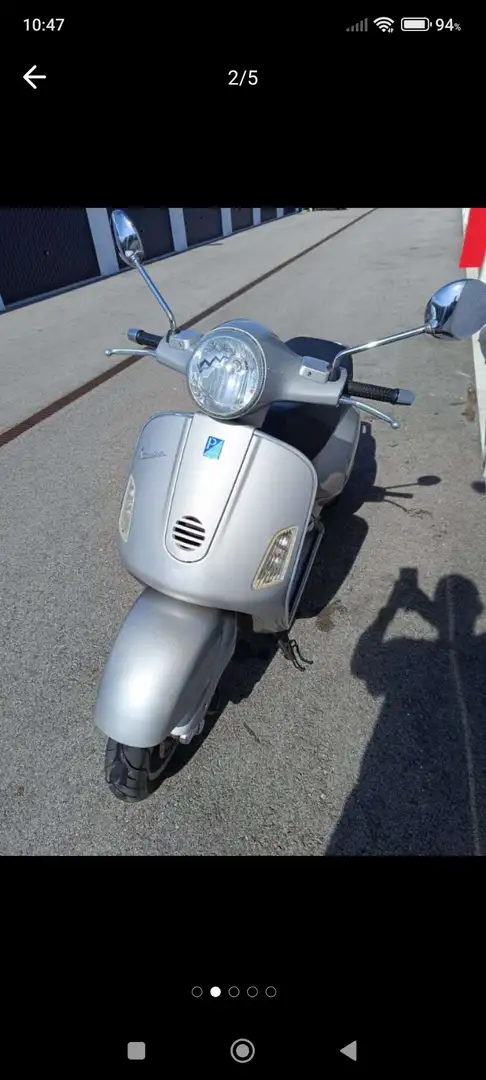 Vespa GT 200 Silber - 2