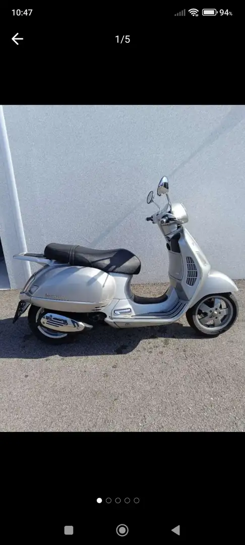 Vespa GT 200 Silber - 1