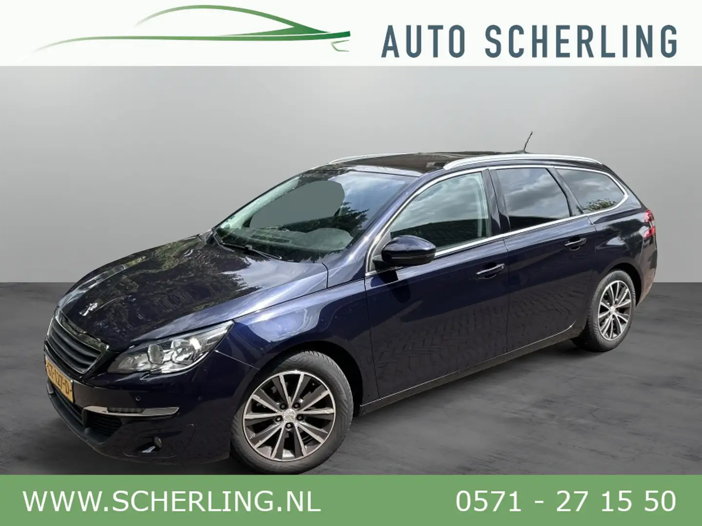 Peugeot 308 SW 1.6 BlueHDI 120pk Export / Handel Blauw - 1