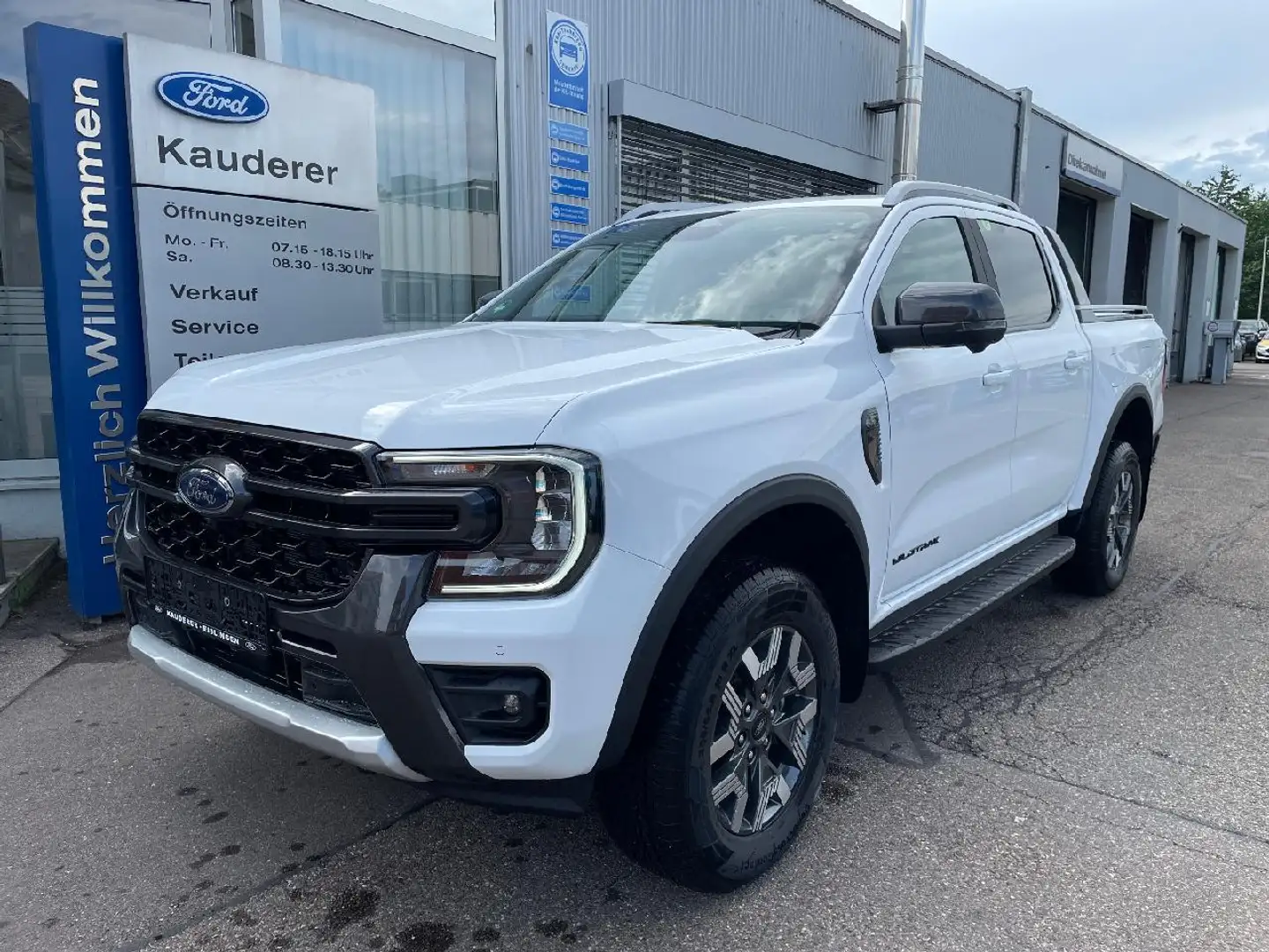 Ford Ranger Plug-in-Hybrid Wildtrak e-4WD Doppelkabine Weiß - 1