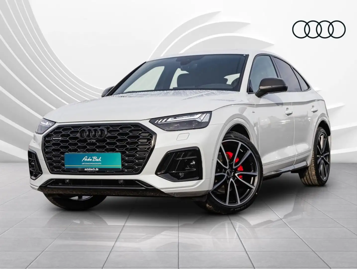 Audi Q5 Sportback Sportback S line 40 TDI quattro S tronic Weiß - 2