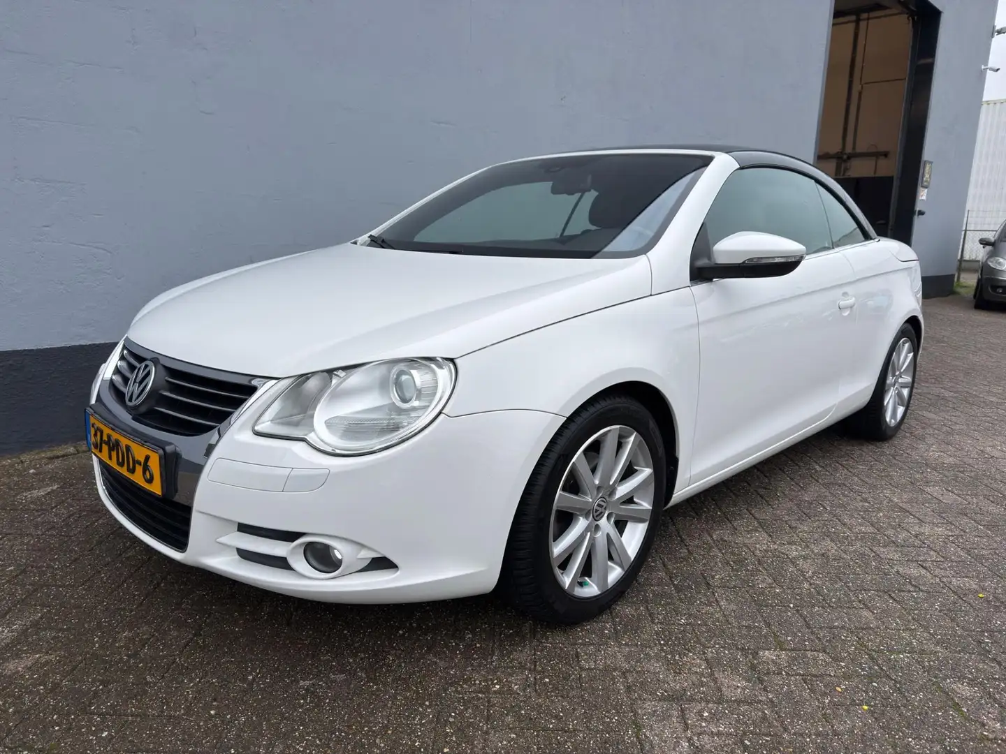 Volkswagen Eos 1.4 TSI Highline - Lederen Interieur - Stoel V.W. Wit - 1