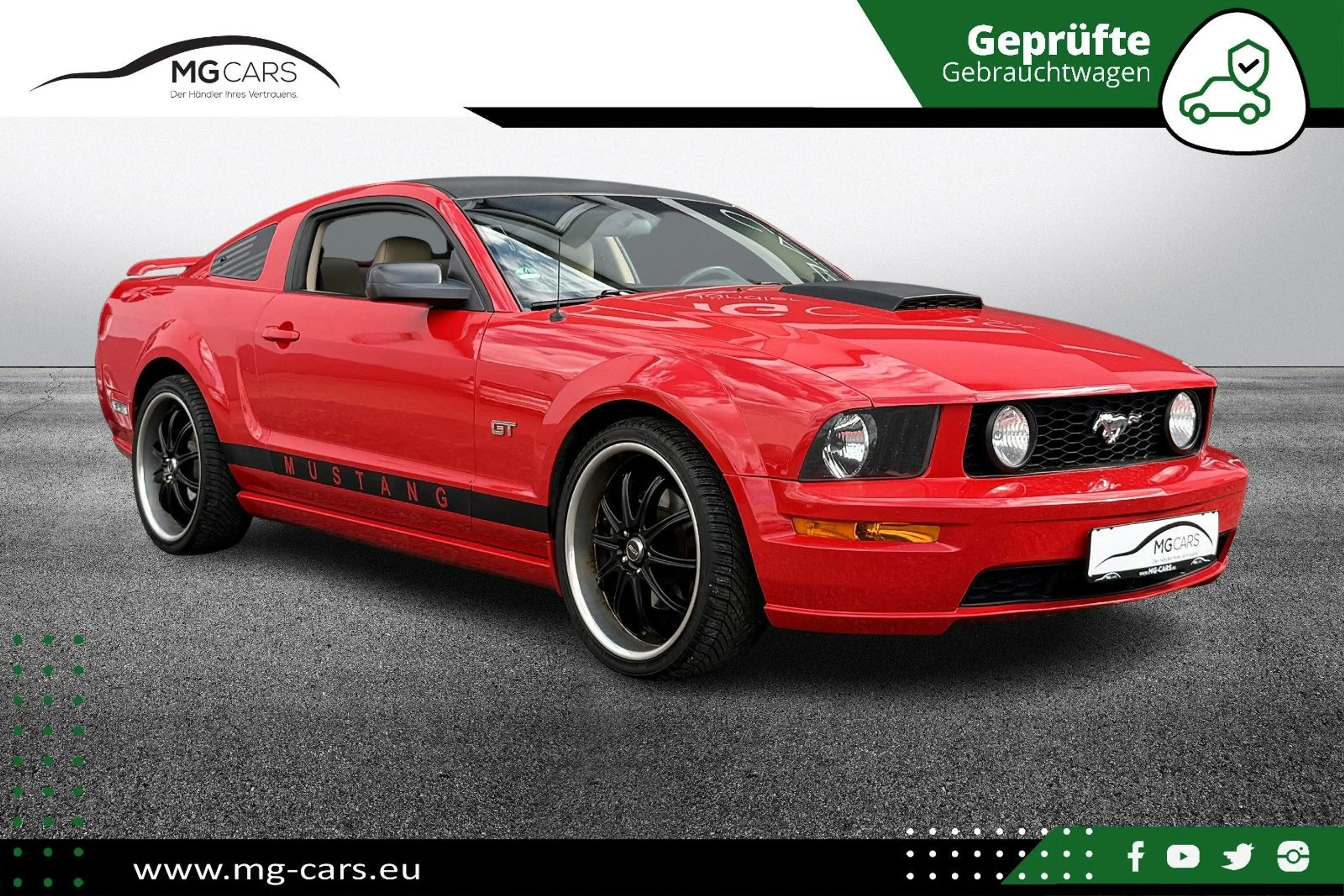 Ford Mustang 4.6 GT~V8~Coupe~Handschalter~Tüv 05.2027