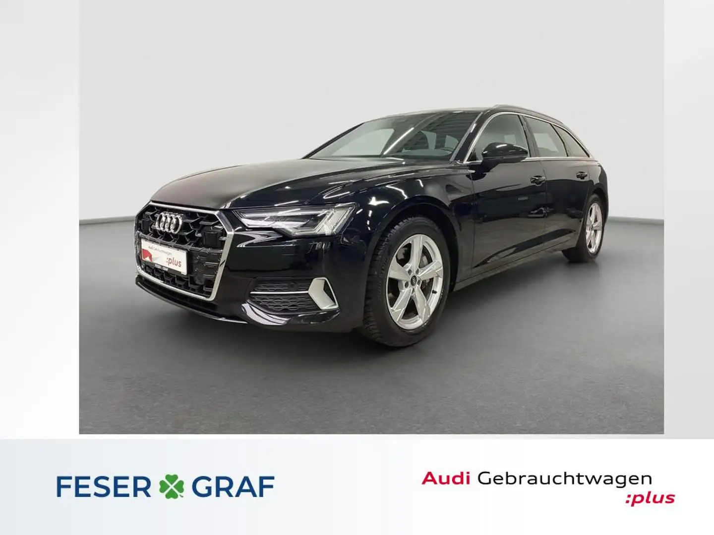Audi A6 Avant Sport ad 45 TFSI 195kW Leder Matrix AHK Schwarz - 1