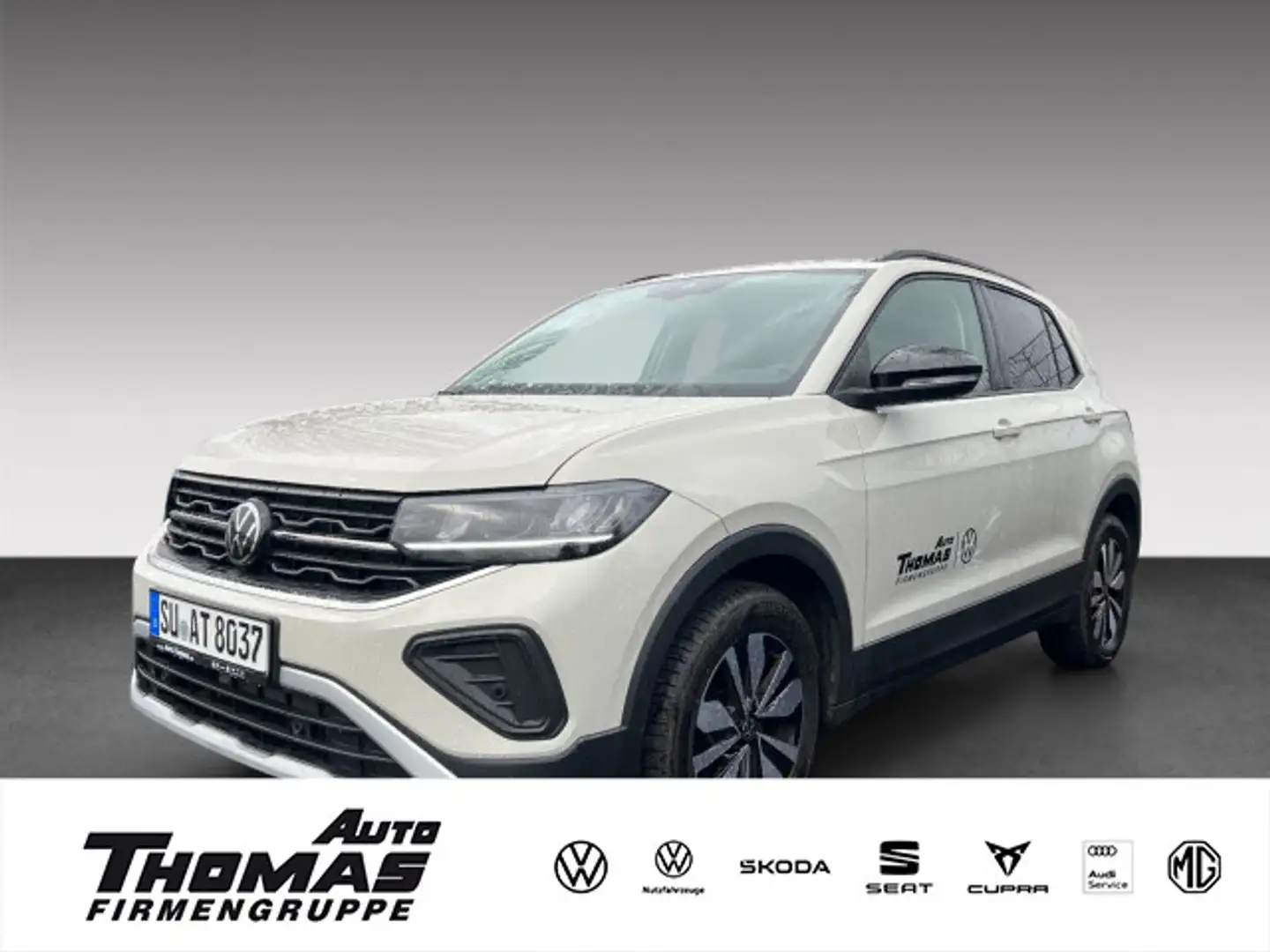 Volkswagen T-Cross 1.0 TSI 6-Gang Goal Klima Shz Grün - 1